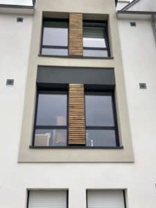 Pose de fenetres sur logements collectif Le clos du Kastel Fouesnant 3 - Menuiserie - Quimper Brest