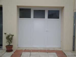 Porte de garage ensemble PVC Quimper - Portes de garage - Quimper Brest