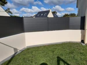 Pose de cloture aluminium Plomelin - Portails - Quimper Brest