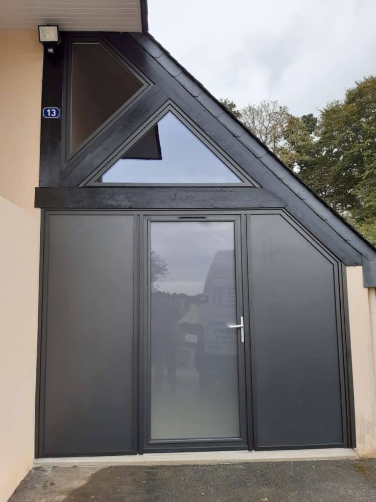 Rénovation porte de garage Quimper (1)