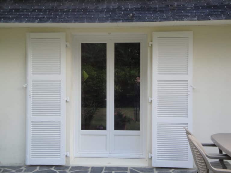 Rénovation porte-fenêtre PVC Quimper