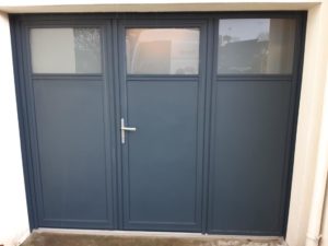 Porte de garage aluminium Quimper - Portes de garage - Quimper Brest